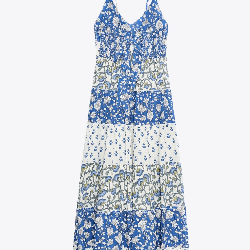 Zara Patchwork Print Panel Dress - image 3